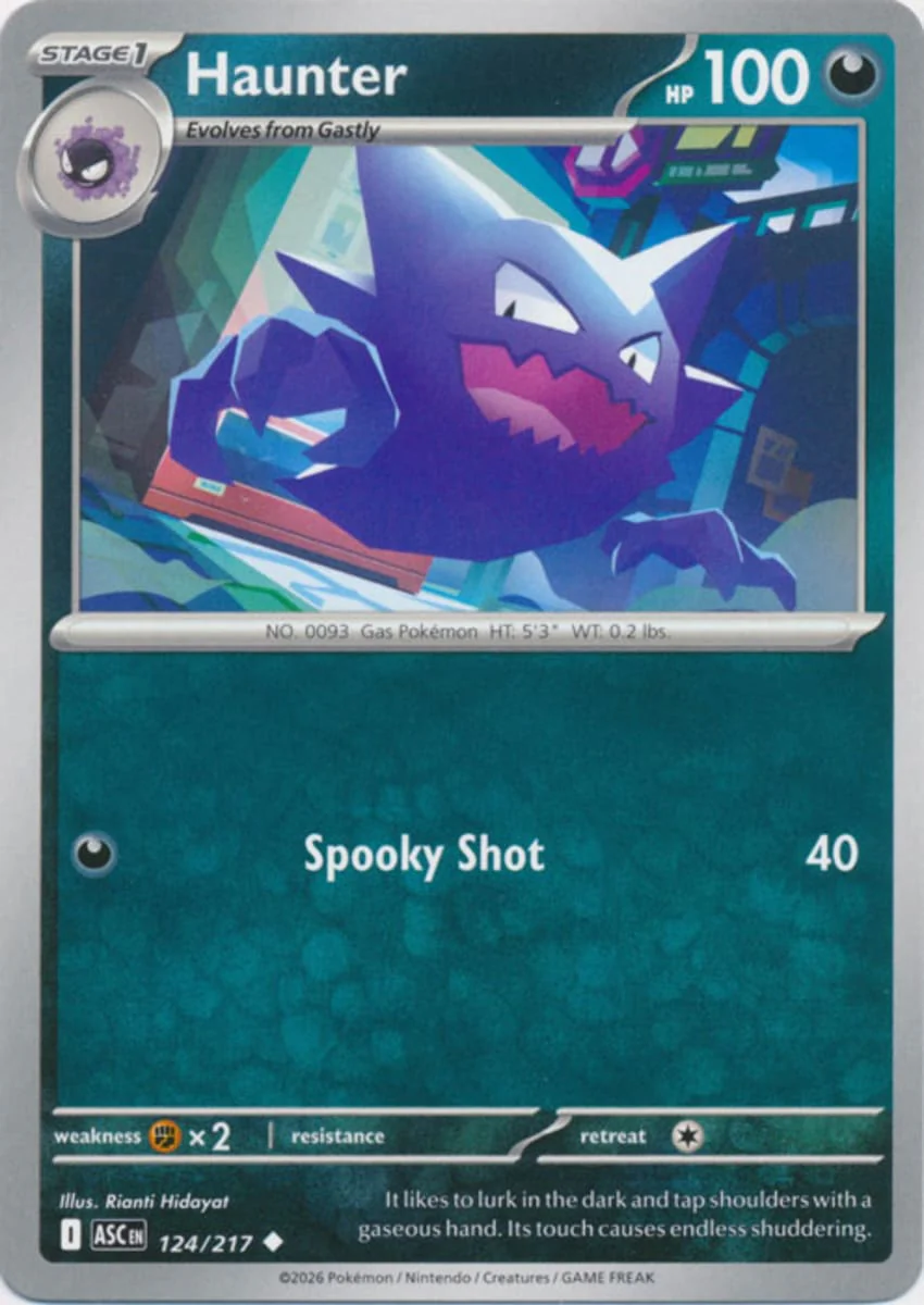 Haunter - 124/217 - Uncommon