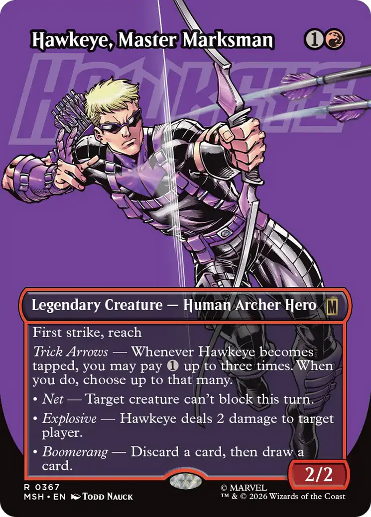 Hawkeye, Master Marksman - Logo Showcase (MSH)