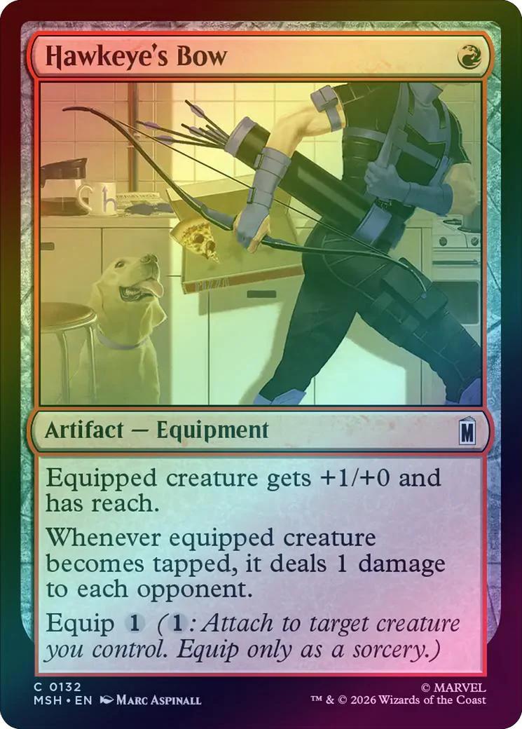 Hawkeye's Bow (Foil) (MSH)