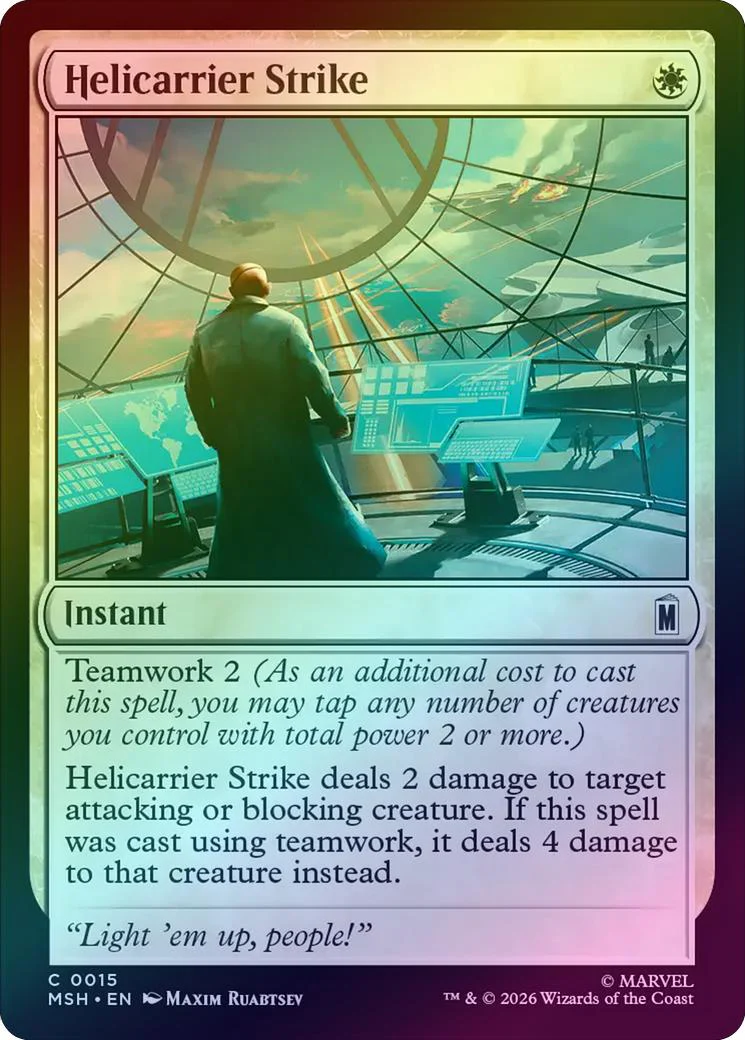 Helicarrier Strike (Foil) (MSH)