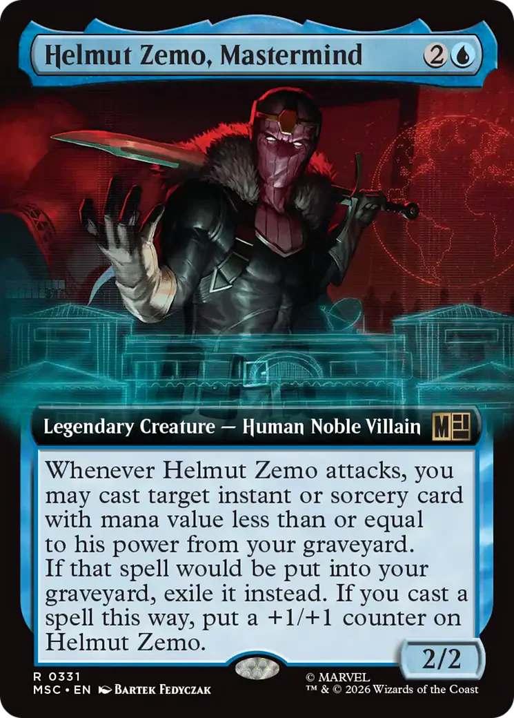Helmut Zemo, Mastermind - Extended Art (MSC)