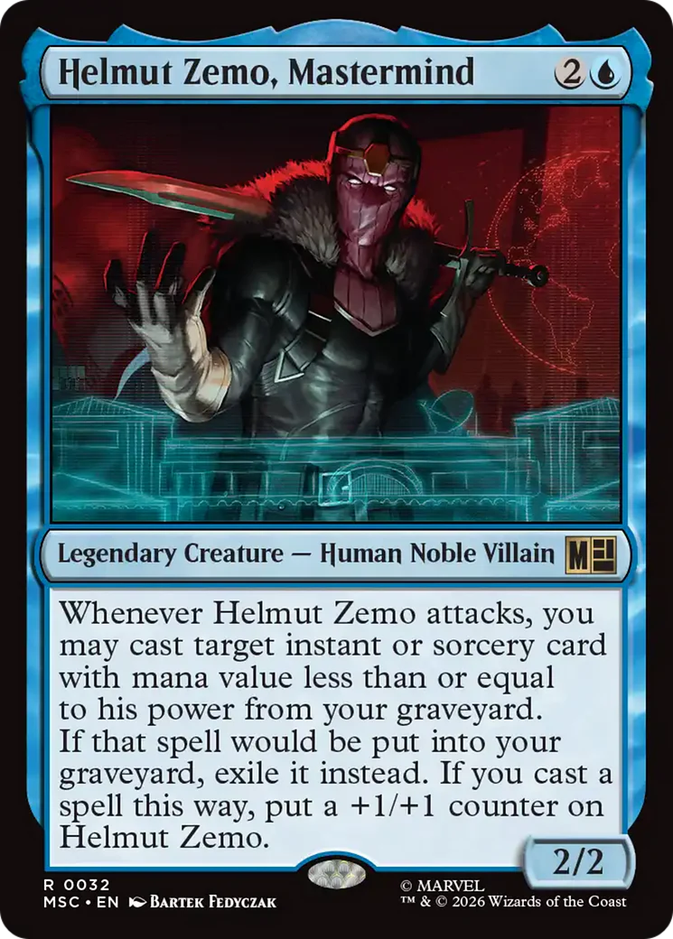 Helmut Zemo, Mastermind (MSC)