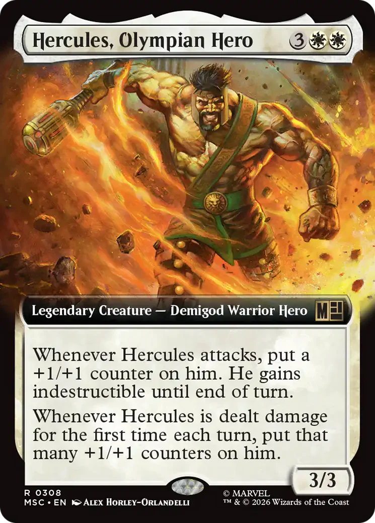 Hercules, Olympian Hero - Extended Art (MSC)