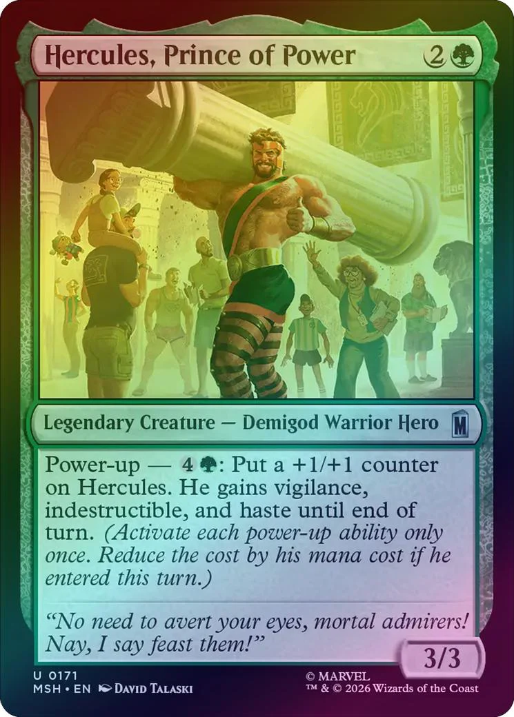 Hercules, Prince of Power (Foil) (MSH)