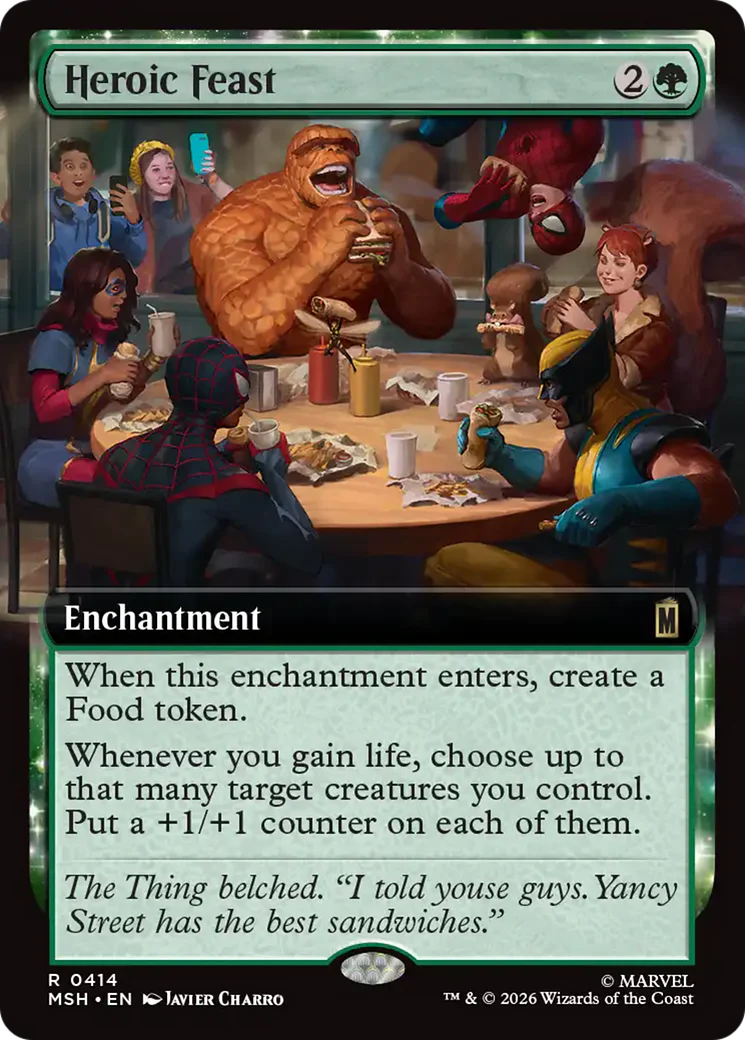 Heroic Feast - Extended Art (MSH)