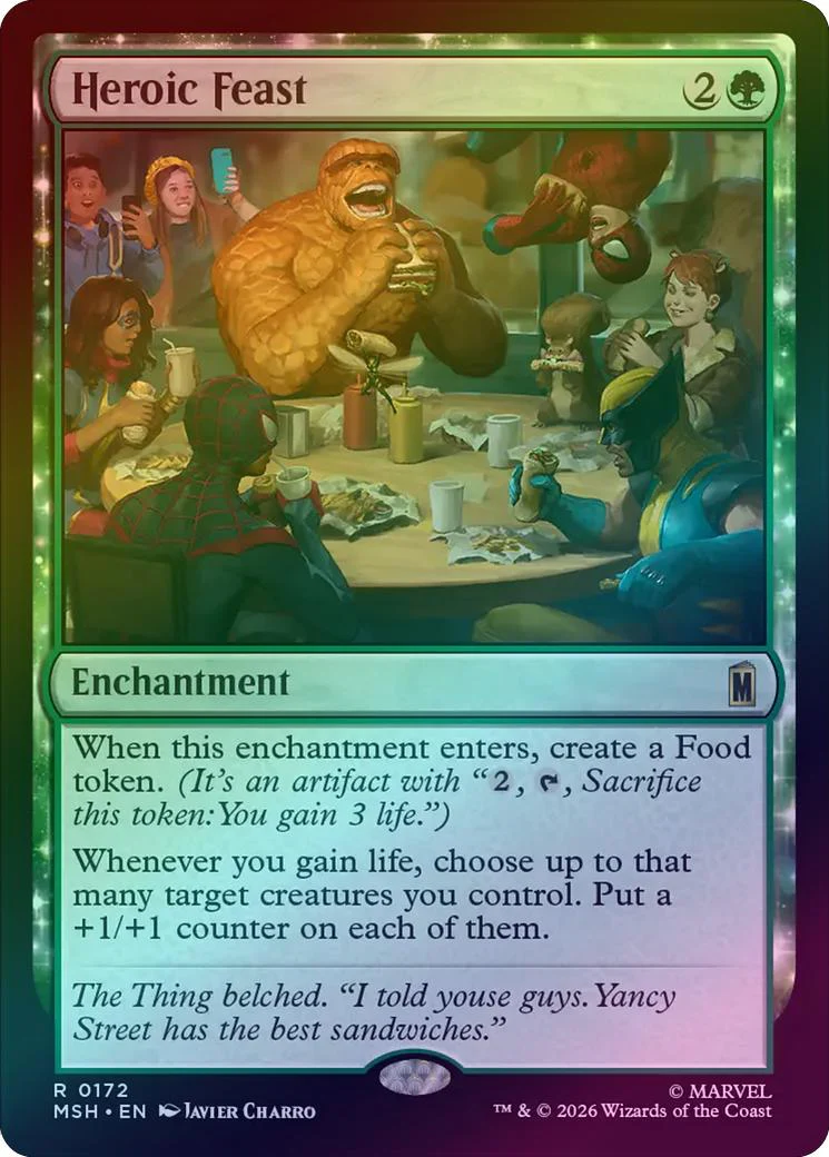 Heroic Feast (Foil) (MSH)