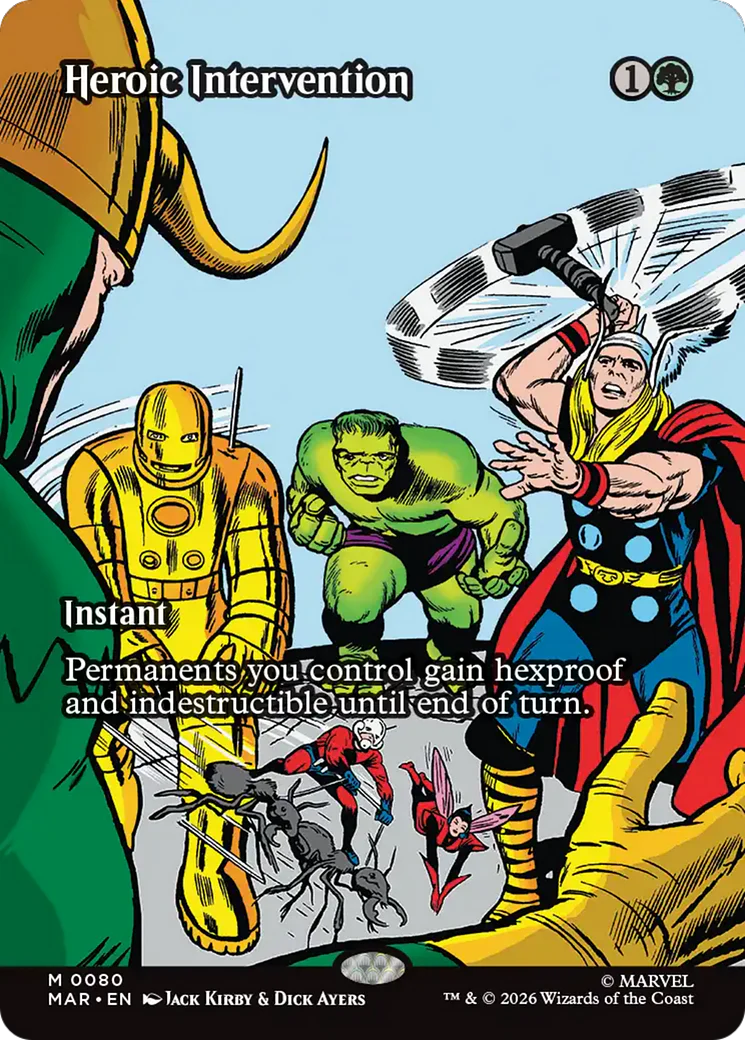 Heroic Intervention - Source Material Showcase (080) (MAR)