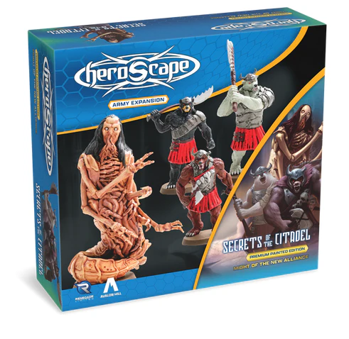 Heroscape: Might of the New Alliance Army Expansion - Premium Painted Edition (Pre-Order)