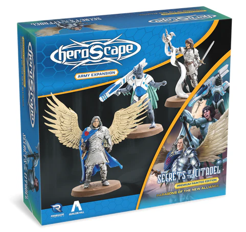 Heroscape: Paragons of the New Alliance Army Expansion - Premium Painted Edition (Pre-Order)