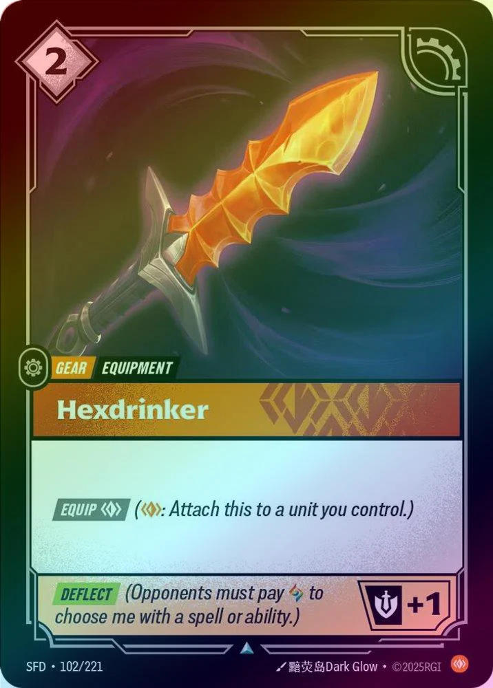 Hexdrinker - 102/221 - Uncommon (Foil)
