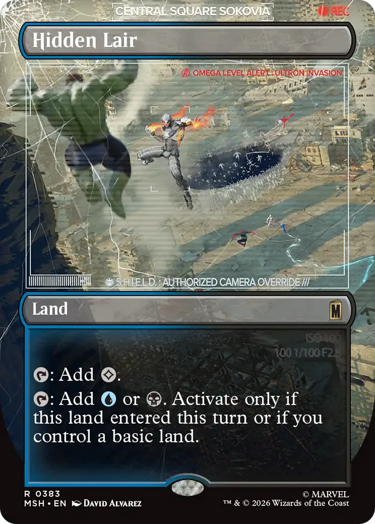 Hidden Lair - Borderless (MSH)
