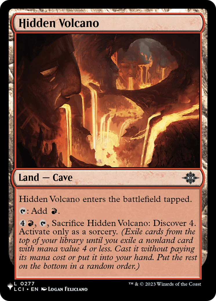 Hidden Volcano - LCI Reprint (PLST)