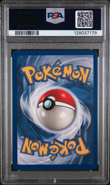 Hitmonlee - Fossil - Holo - PSA 9 Mint - Image 2