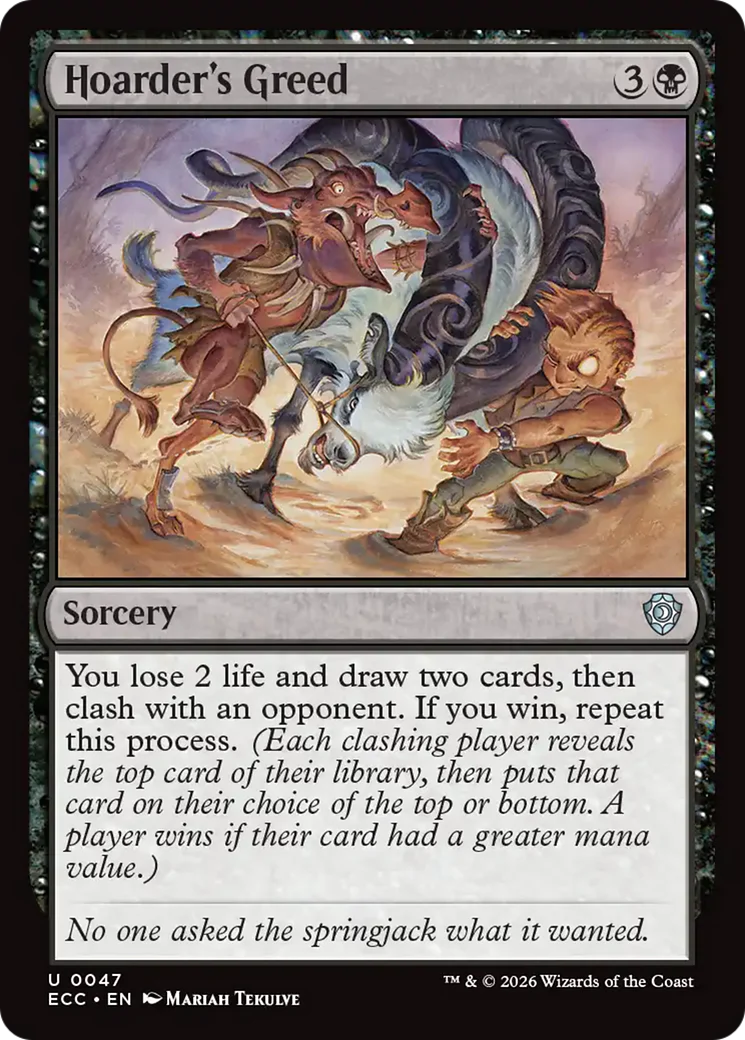 Hoarder's Greed (ECC)