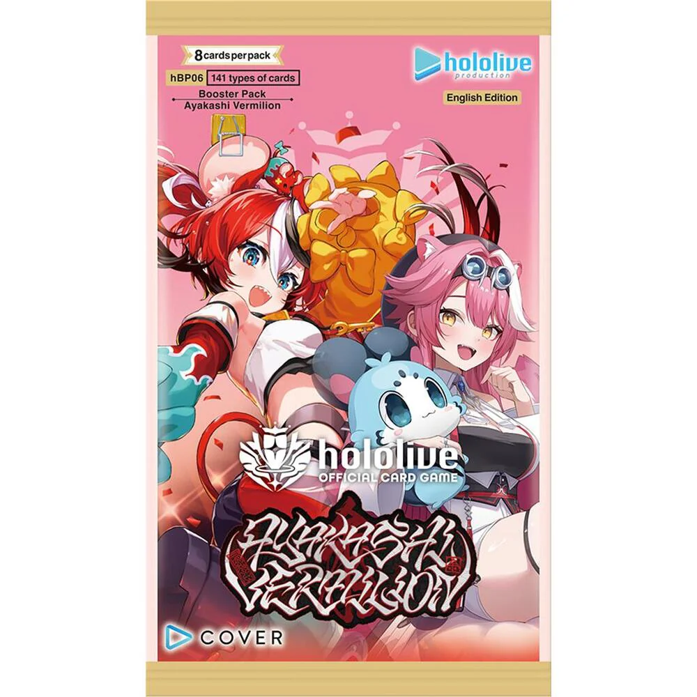 Hololive Card Game - Ayakashi Vermilion - Booster Pack