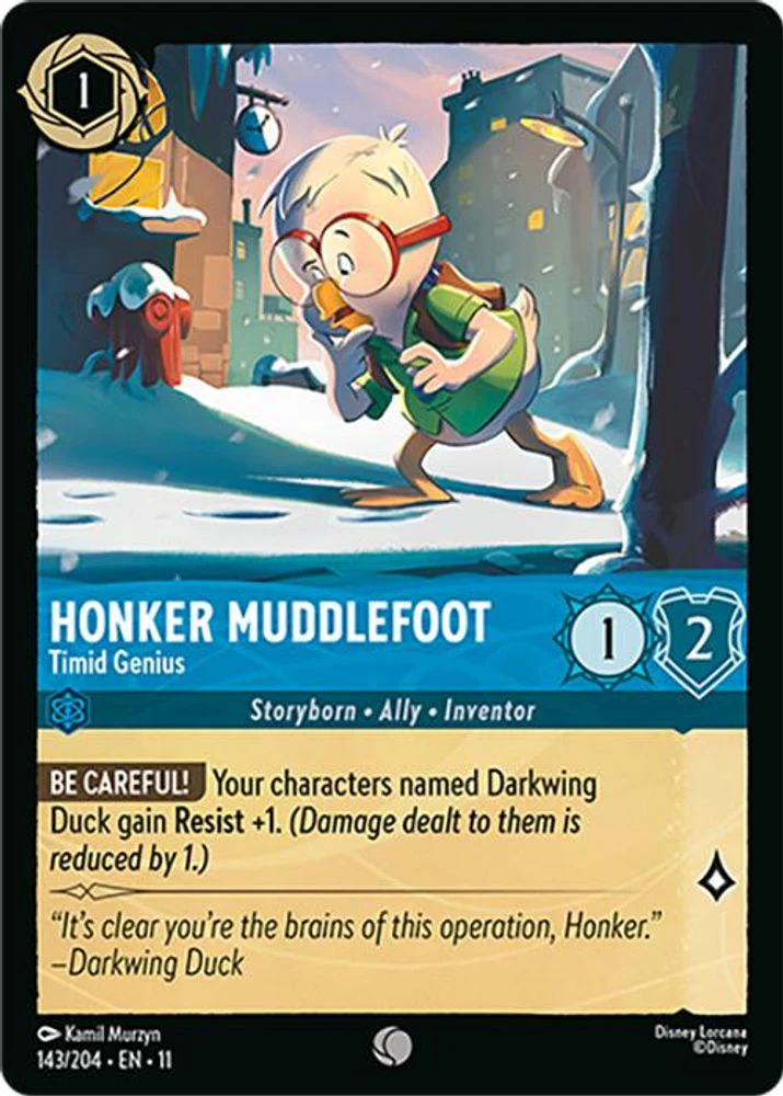 Honker Muddlefoot (Timid Genius) - 143/204 - Common