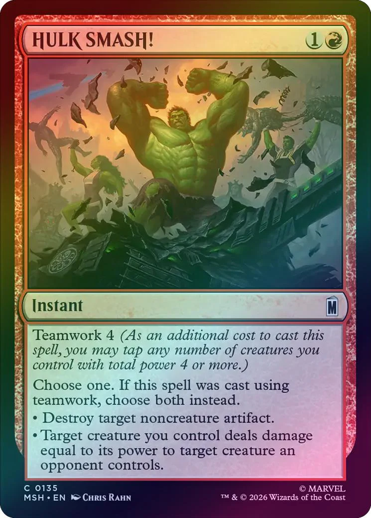HULK SMASH! (Foil) (MSH)