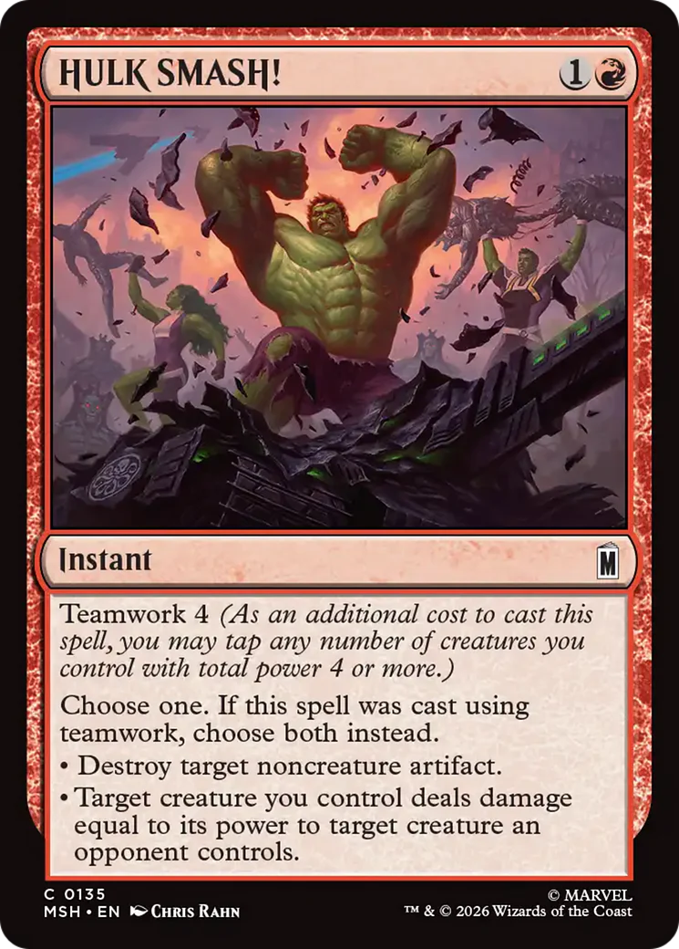 HULK SMASH! (MSH)