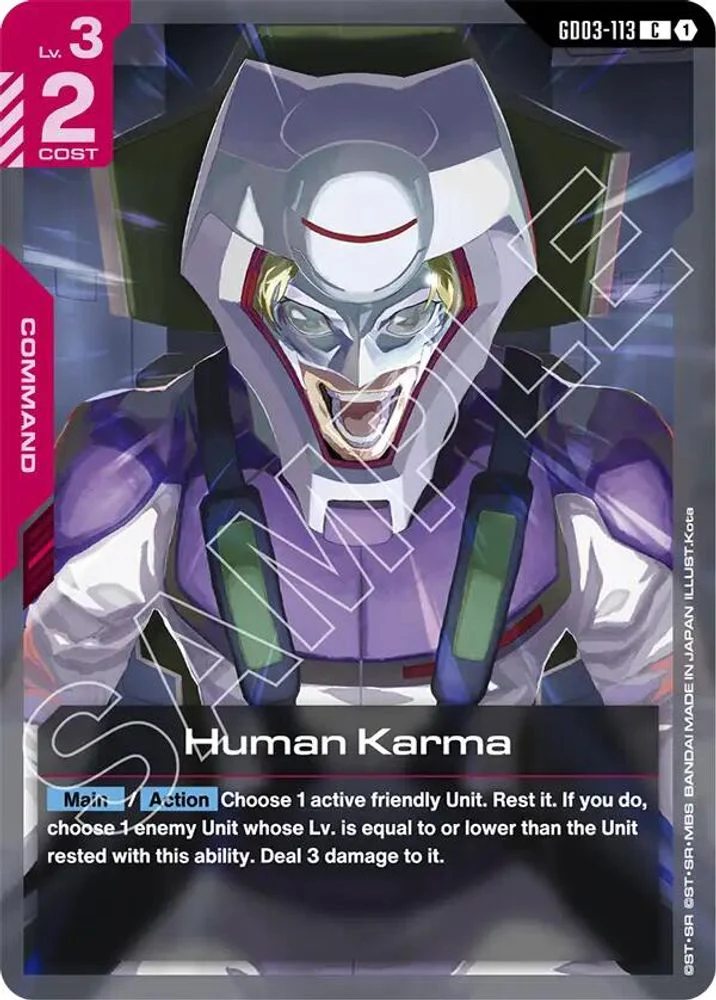 Human Karma - GD03-113 - Common