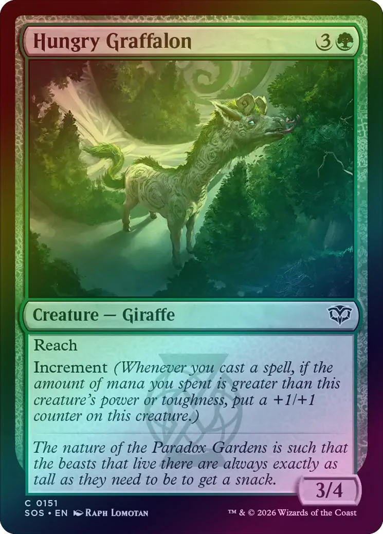 Hungry Graffalon (Foil) (SOS)