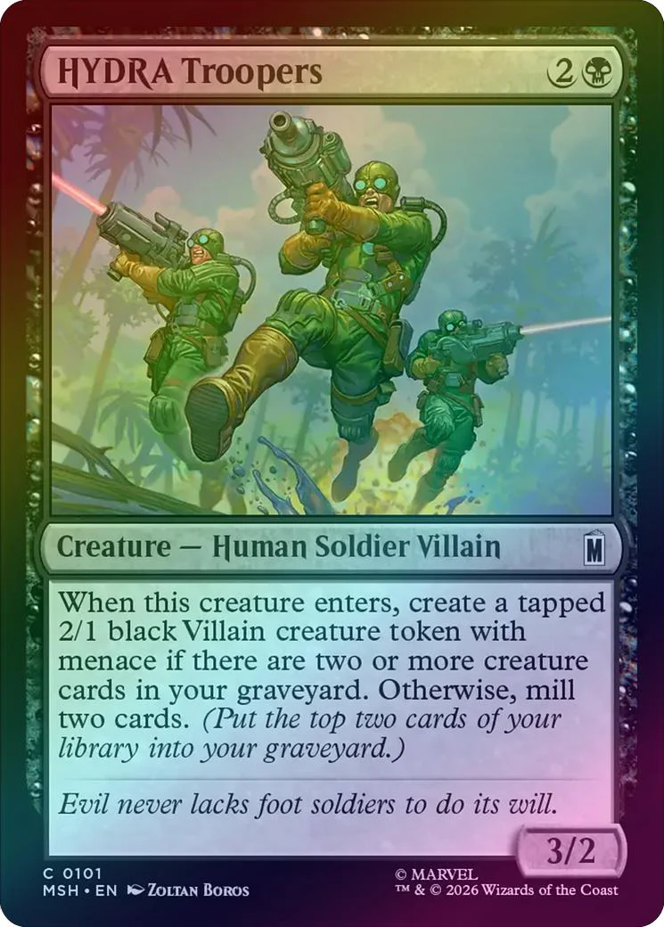 HYDRA Troopers (Foil) (MSH)