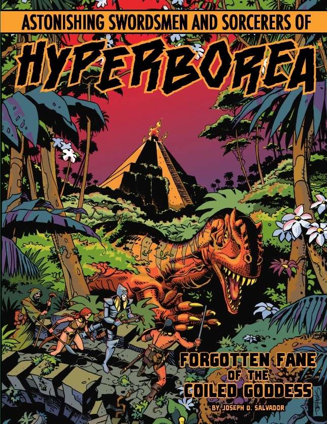 Hyperborea RPG - Forgotten Fane of the Coiled Goddess (SC)