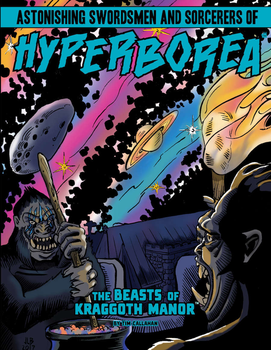 Hyperborea RPG - The Beasts of Kraggoth Manor (SC)