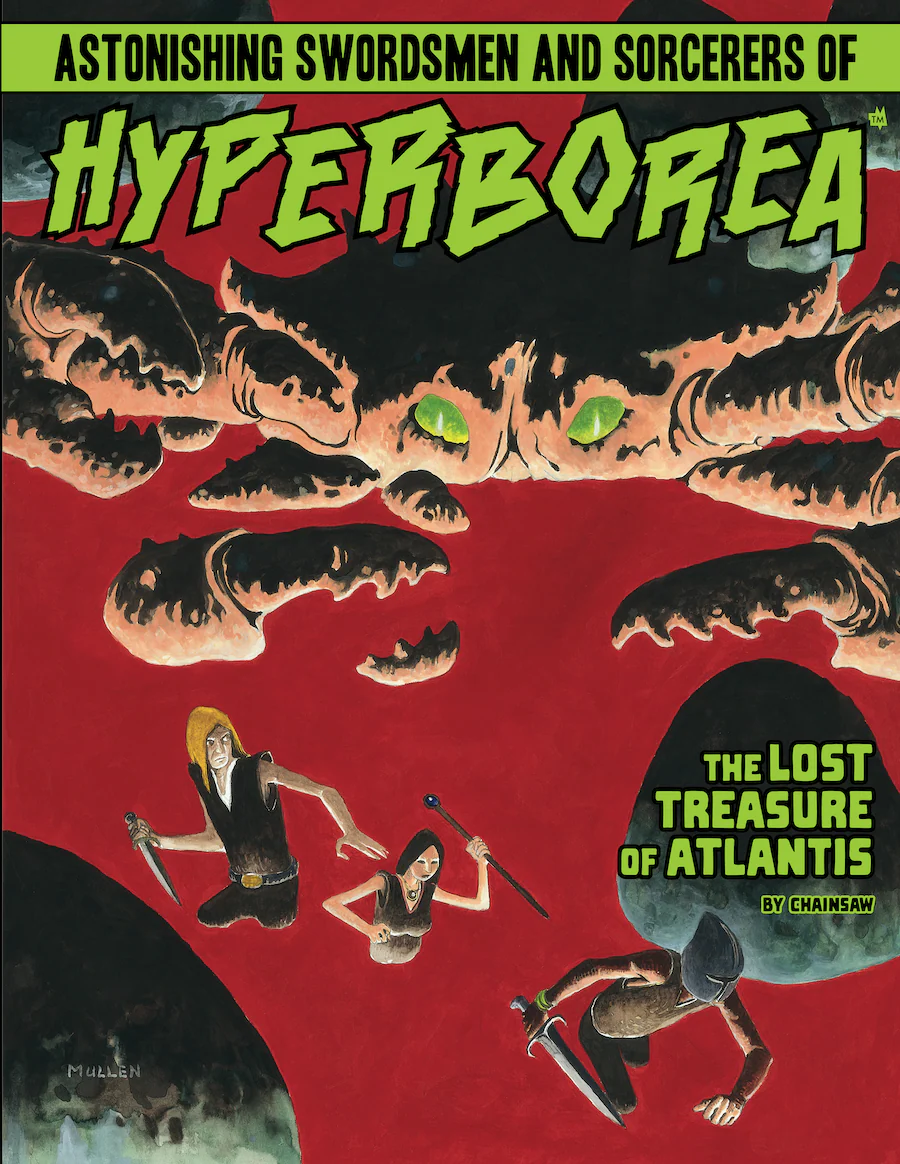 Hyperborea RPG - The Lost Treasure of Atlantis (SC)
