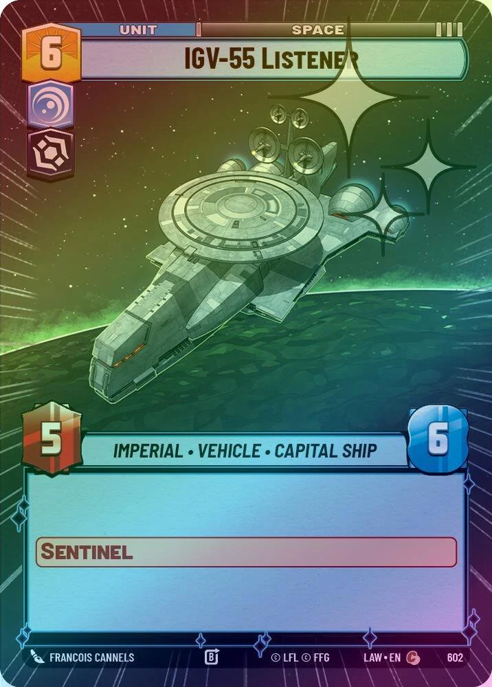 IGV-55 Listener (Hyperspace Foil) - 602 - Common (Foil)
