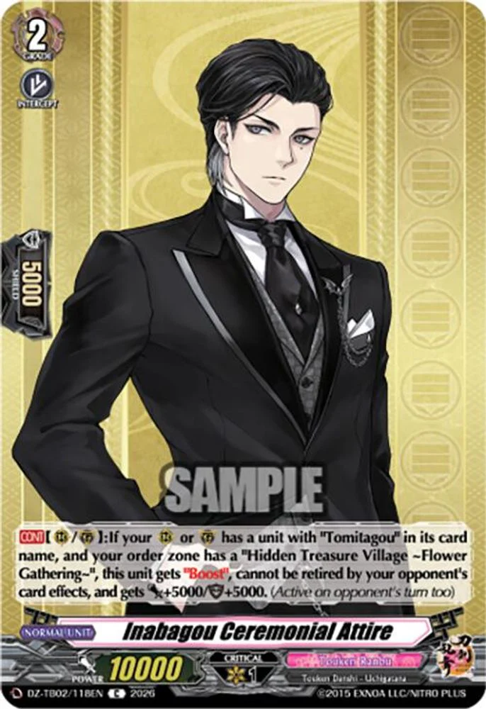Inabagou Ceremonial Attire - DZ-TB02/118EN - Common