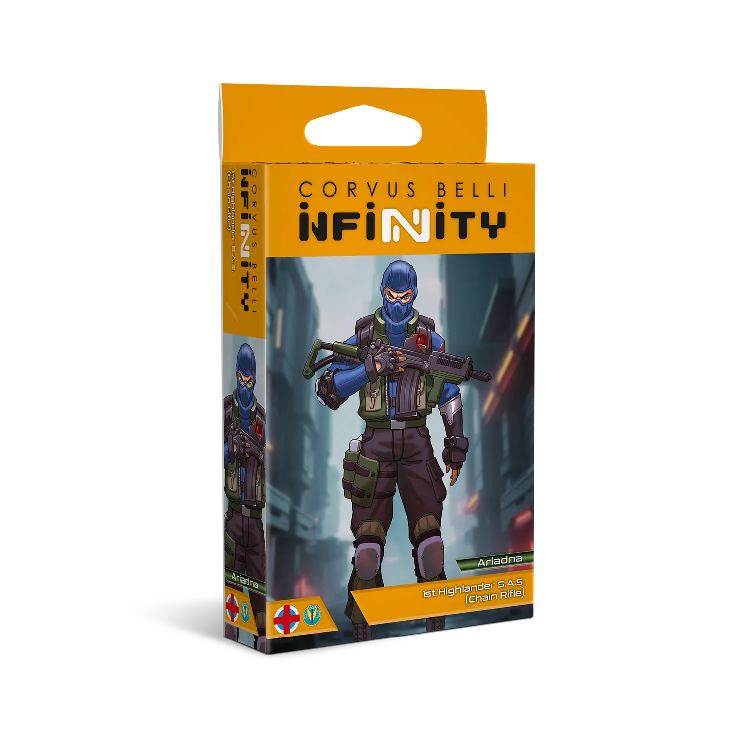 Infinity - Ariadna - 1st Highlander S.A.S. (Chain Rifle) [281131-1038] (Pre-Order)