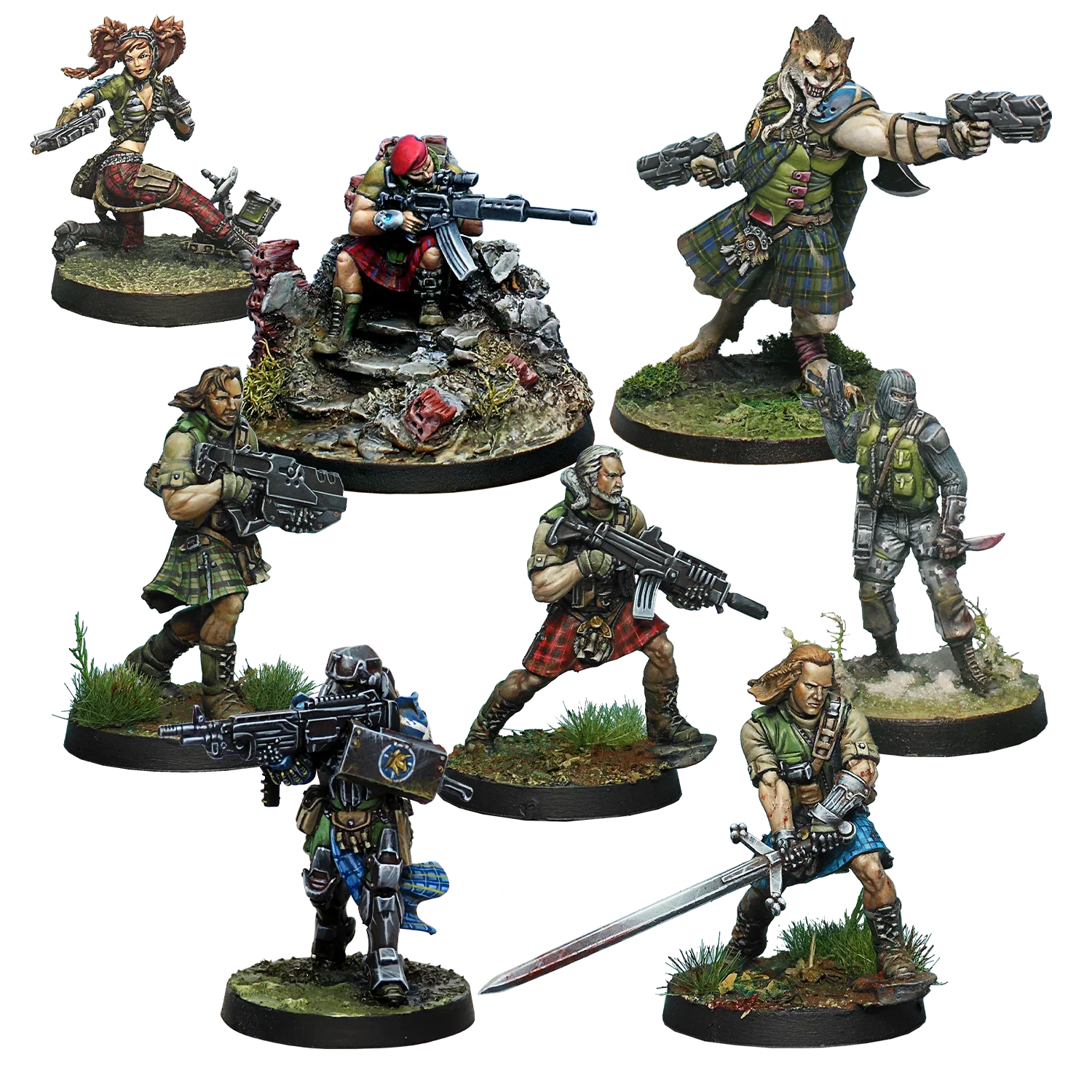Infinity - Ariadna - Caledonian Combat Force Repack Beta [281552-1245] (Pre-Order) - Image 2