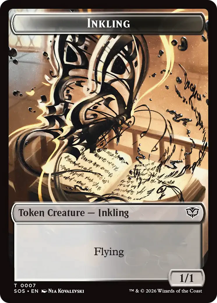 Inkling (007) // Spirit (011) Token (TSOS)