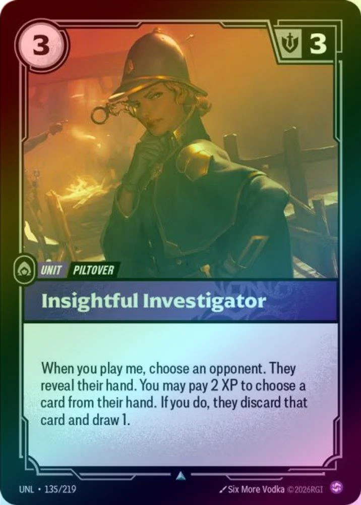 Insightful Investigator - 135/219 - Uncommon (Foil)