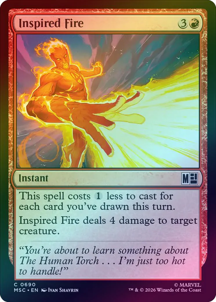 Inspired Fire (Foil) (MSC)