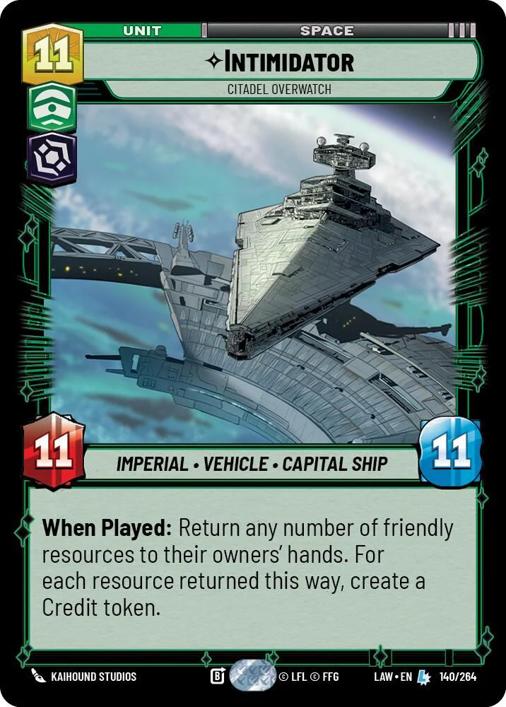 Intimidator - Citadel Overwatch - 140/264 - Legendary
