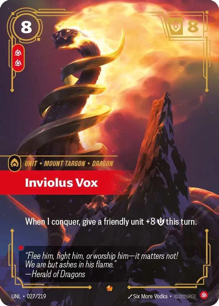 Inviolus Vox - 027/219 - Epic