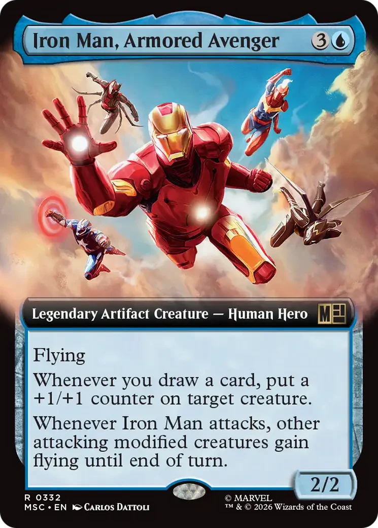 Iron Man, Armored Avenger - Extended Art (MSC)