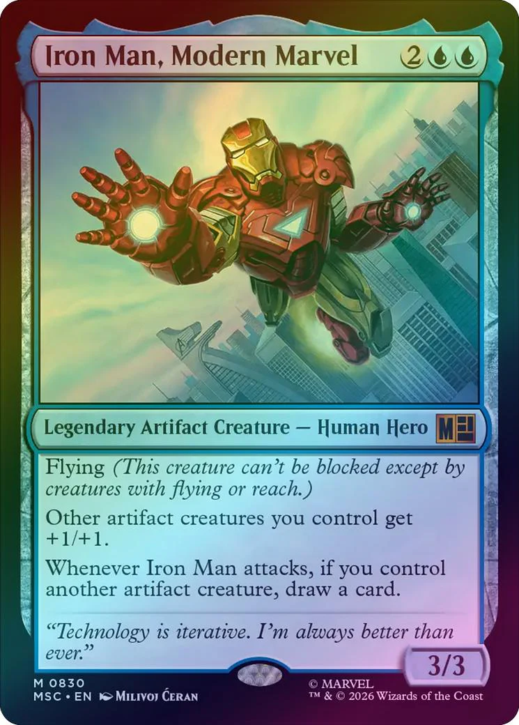 Iron Man, Modern Marvel (Foil) (MSC)