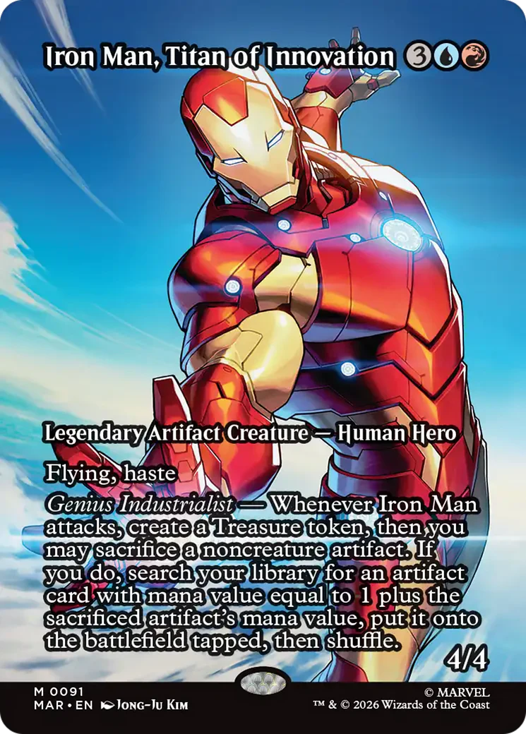Iron Man, Titan of Innovation - Source Material Showcase (MAR)