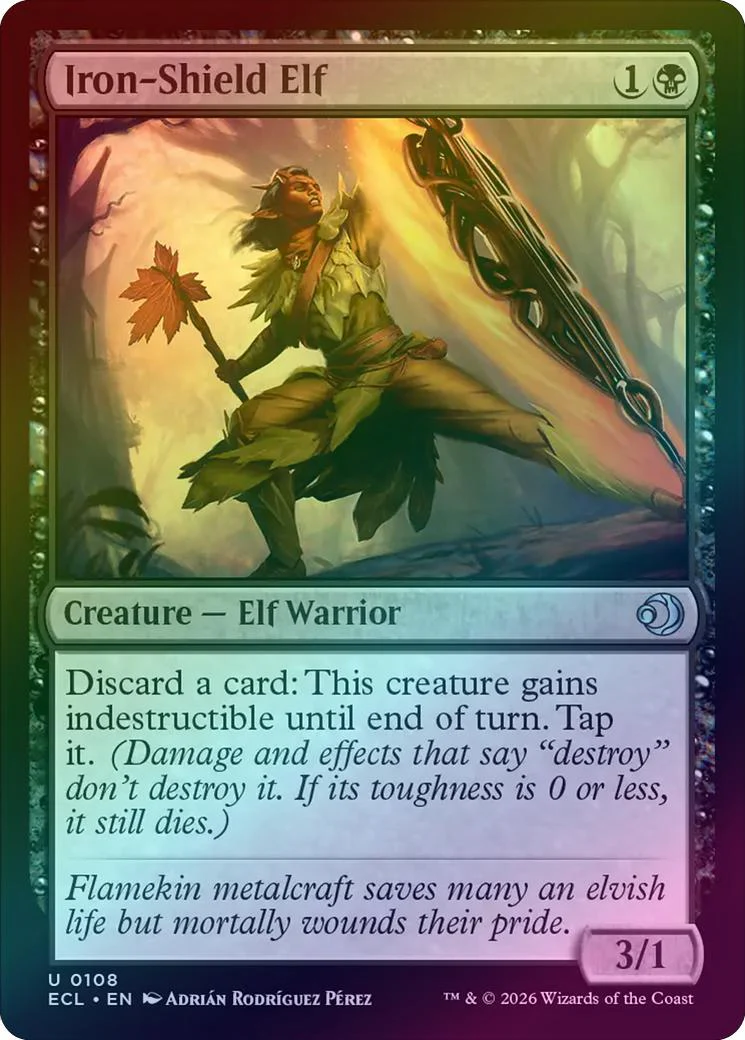 Iron-Shield Elf (Foil) (ECL)