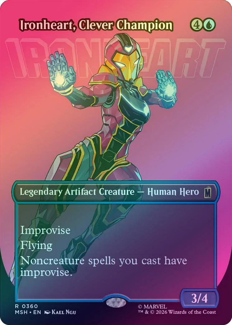 Ironheart, Clever Champion - Logo Showcase (Foil) (MSH)