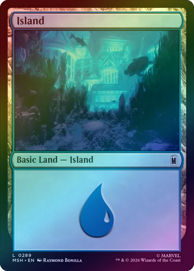 Island (289) (Foil) (MSH)