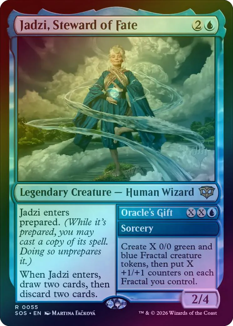 Jadzi, Steward of Fate // Oracle's Gift - Promo Pack (Foil) (PSOS)