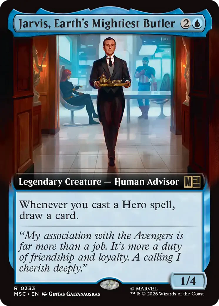 Jarvis, Earth's Mightiest Butler - Extended Art (MSC)