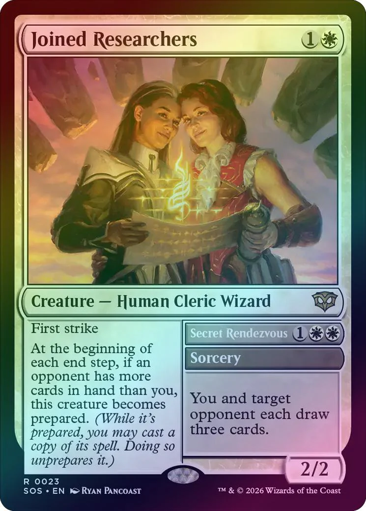 Joined Researchers // Secret Rendezvous (Foil) (SOS)