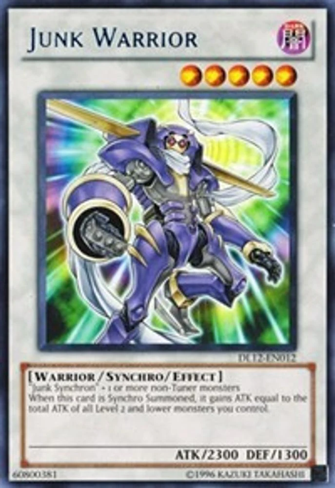 Junk Warrior (Blue) - DL12-EN012 - Rare