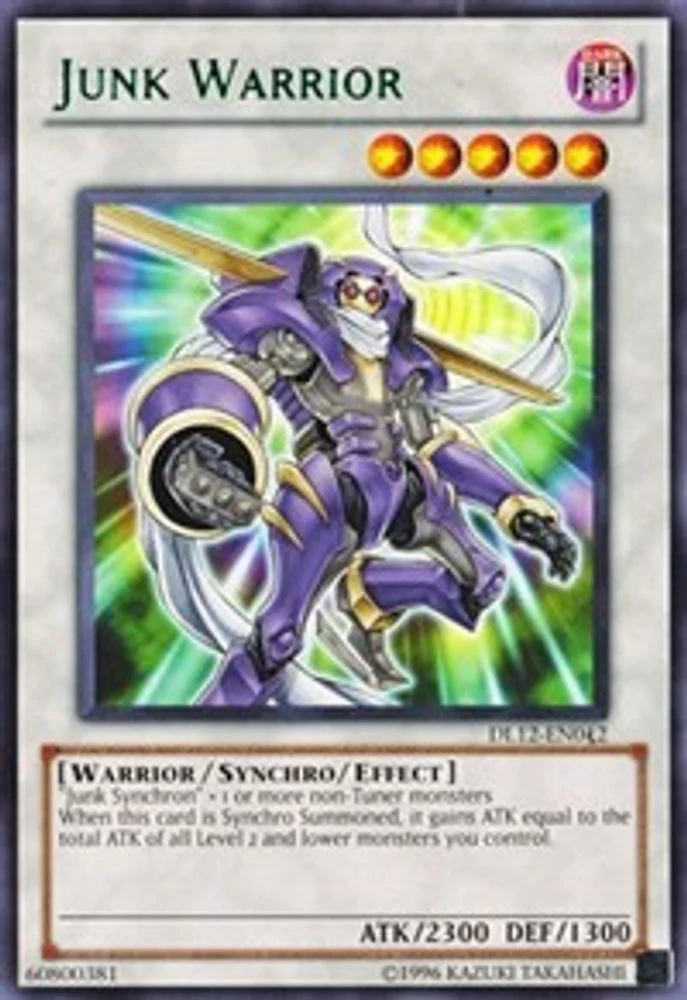 Junk Warrior (Green) - DL12-EN012 - Rare