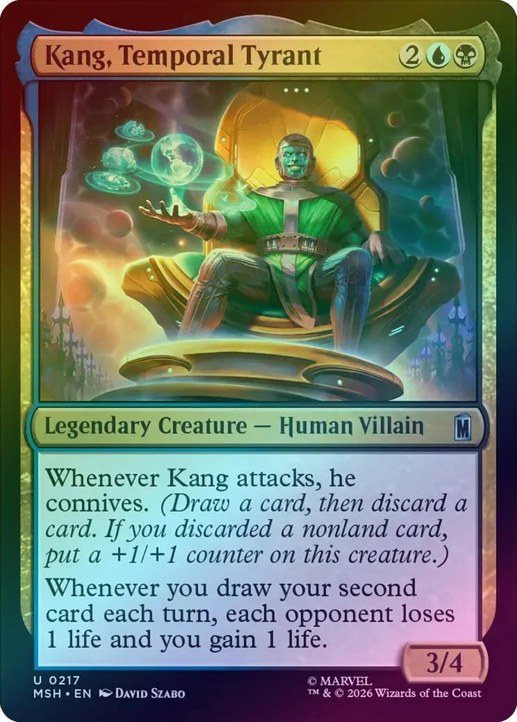 Kang, Temporal Tyrant (Foil) (MSH)