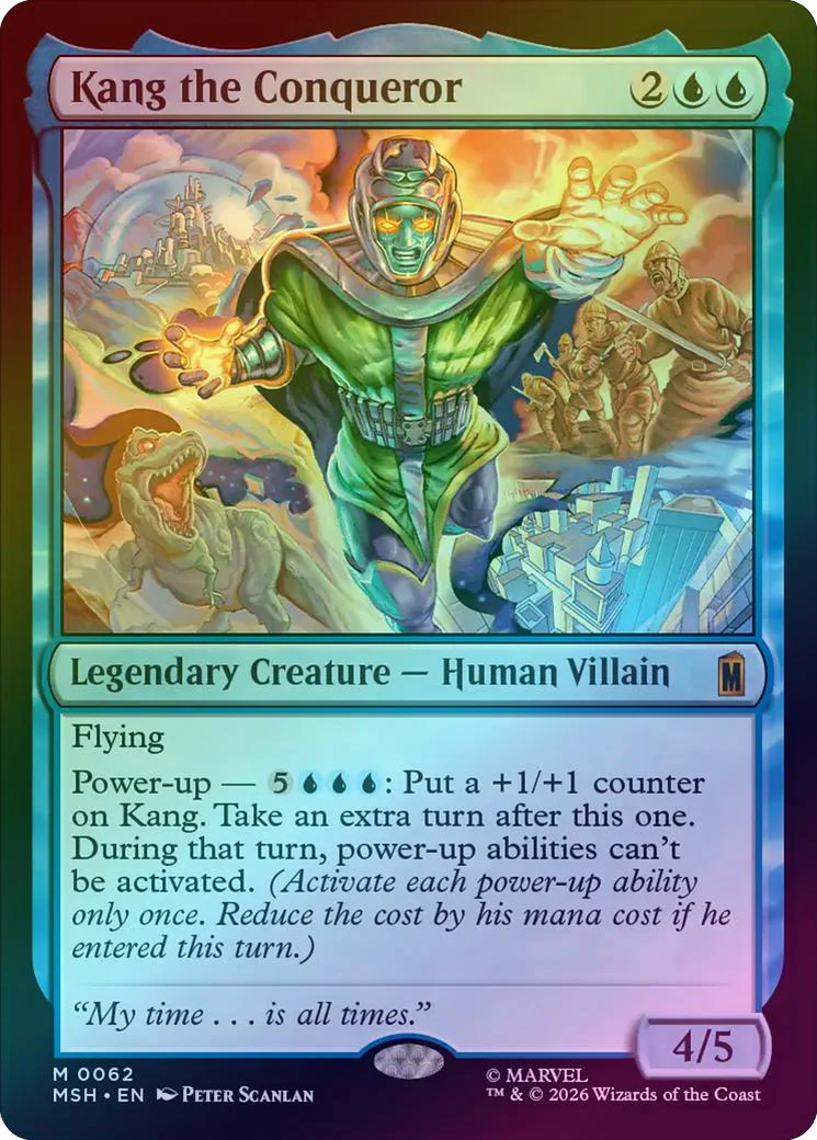 Kang the Conqueror (Foil) (MSH)